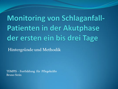 Geschützt: Monitoring von Schlaganfall-Patienten in der Akutphase – Bruno Stein Geschützt: Monitoring von Schlaganfall-Patienten in der Akutphase – Bruno Stein